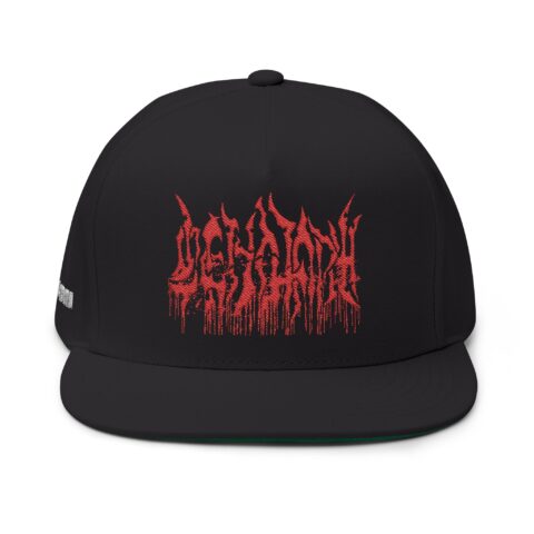 Cenotaph – Brutal Death Metal Flat Bill Cap, Embroidered Hat